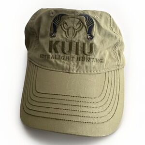 KUIU Ultralight Hunting Hat Olive Green Adjustable Performance Outdoor Cap